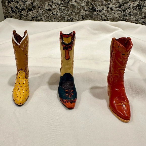 Vintage Cowboy Boot miniature Figurines - Picture 4 of 15